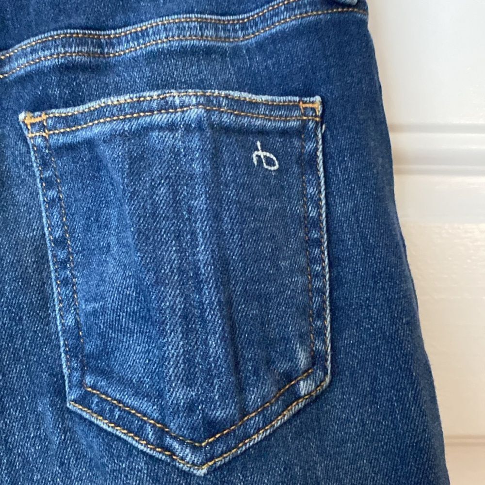 Rag and Bone High Rise Ankle Skinny Size 24 - Picture 5 of 7